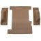74 Chevrolet C10 Suburban Cargo Area Carpet 801 Black