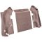 97-06 Jeep Wrangler Cargo Area Carpet 801 Black