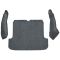 00-04 Nissan Xterra Cargo Area Carpet 801 Black