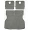 83-86 Mercury Capri Cargo Area Carpet 7701 Graphite