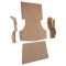 84-86 Plymouth Conquest Cargo Area Carpet 801 Black