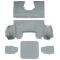 97-04 Chevrolet Corvette Cargo Area Carpet 801 Black