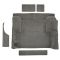 98-00 GMC Envoy Cargo Area Carpet 840-Navy Blue