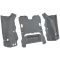 2007-2010 Jeep Wrangler 2 Door 801 Black Cargo Area Carpet