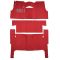 56-56 Chevrolet Nomad Passenger Area Carpet 03 Emberglow