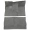 84-91 Isuzu Trooper Passenger Area Carpet 857 Medium Gray