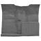55-58 Jeep Willys Passenger Area Carpet 01 Black