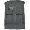 92-95 Mazda MX-3 Passenger Area Carpet 840 Navy Blue