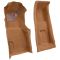 71-75 Chevrolet Corvette Passenger Area Carpet 7140 Medium Saddle