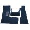 81-93 Dodge B150 Passenger Area Carpet 9205 Cognac