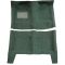 67-69 Plymouth Barracuda Passenger Area Carpet 30 Dark Olive Green