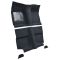 64-64 Ford Mustang Passenger Area Carpet 13 Maroon