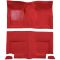 65-68 Ford Mustang Passenger Area Carpet 13 Maroon