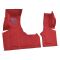 90-95 Chevrolet G10 Passenger Area Extended Carpet 839 Federal Blue