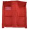 86-91 Mazda RX-7 Passenger Area Carpet 875-Claret/Oxblood