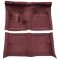 63-65 Ford Falcon Complete Carpet 13 Maroon