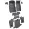67 Chevrolet Corvette Complete Carpet 01 Black