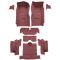 66-66 Chevrolet Corvette Complete Carpet 13 Maroon