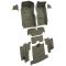 66-66 Chevrolet Corvette Complete Carpet 18 Silver