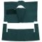 61-61 Ford Starliner Complete Carpet 33 Dark Teal