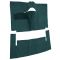 61-61 Ford Starliner Complete Carpet 33 Dark Teal