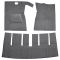 63 Ford Galaxie Complete Carpet 01 Black