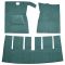 63 Ford Galaxie Complete Carpet 05 Aqua