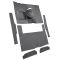 60-65 Mercury Comet Complete Carpet 01 Black