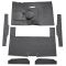 60-65 Mercury Comet Complete Carpet 01 Black