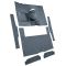 60-65 Mercury Comet Complete Carpet 07 Dark Blue