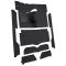 63-65 Mercury Comet Complete Carpet 01 Black