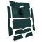 63-65 Mercury Comet Complete Carpet 05 Aqua
