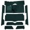 63-65 Mercury Comet Complete Carpet 05 Aqua