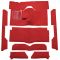 63-65 Mercury Comet Complete Carpet 18 Silver
