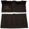 63-64 Mercury Monterey Complete Carpet 10 Dark Brown