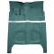 63-64 Ford Galaxie Complete Carpet 05 Aqua