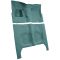 63-64 Ford Galaxie Complete Carpet 05 Aqua