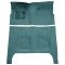 61-62 Mercury Monterey Complete Carpet 33 Dark Teal