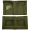 65-67 Ford Galaxie Complete Carpet 14 Moss Green