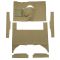 63-65 Mercury Comet Complete Carpet 18 Silver