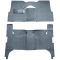 57 Chevrolet Bel Air Complete Carpet 07 Dark Blue