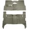 57 Chevrolet Bel Air Complete Carpet 18 Silver
