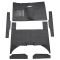 60-65 Mercury Comet Complete Carpet 01 Black