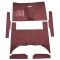 60-65 Mercury Comet Complete Carpet 13 Maroon