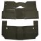 57 Chevrolet Bel Air Complete Carpet 18 Silver