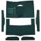 63-65 Mercury Comet Complete Carpet 05 Aqua