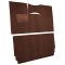 57-58 Dodge Coronet Complete Carpet 39 Dark Copper