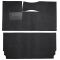 57-58 Chrysler Windsor Complete Carpet 01 Black