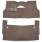 56 Chevrolet Bel Air Complete Carpet 10 Dark Brown