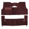 55 Chevrolet Sedan Delivery Complete Carpet 13 Maroon
